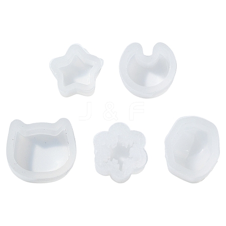 5Pcs 5 Styles Silicone Molds DIY-YW0016-32-1