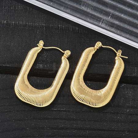 304 Stainless Steel Hoop Earrings for Women EJEW-L296-039G-1