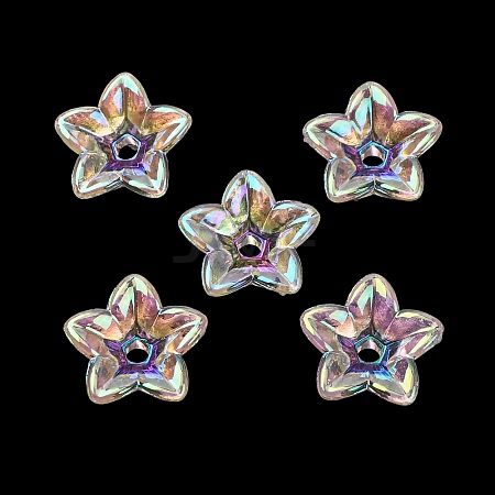 Transparent Acrylic Bead Caps AC-CBA1E6C-06B-08-1