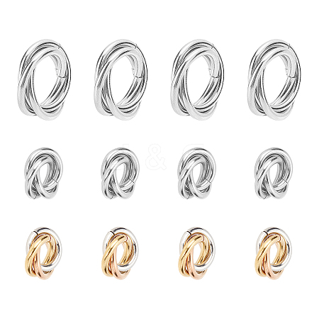 Unicraftale 304 Stainless Steel Linking Rings STAS-UN0021-78-1