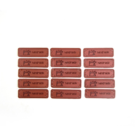 PU Imitation Leather Label Tags PW-WG23376-01-1