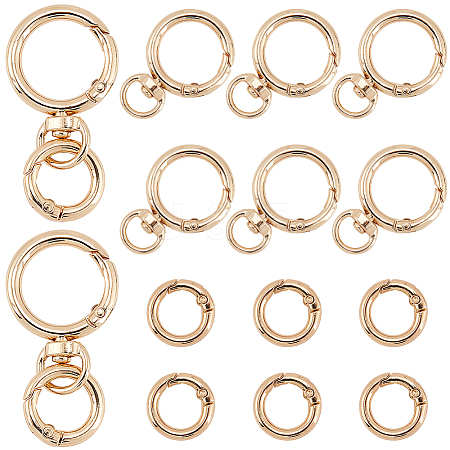 8Pcs Zinc Alloy Swivel Clasps FIND-SC0012-76G-1