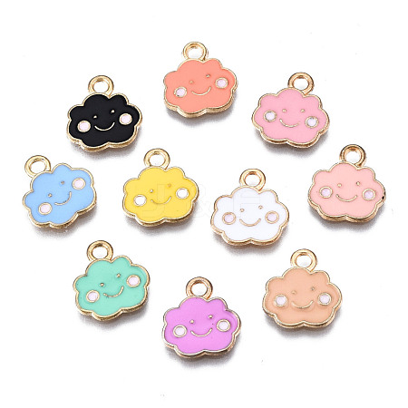 Alloy Enamel Charms X1-ENAM-S121-072-A-1