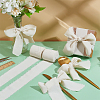 3 Rolls Cotton Frayed Ribbons OCOR-WH0045-08A-4