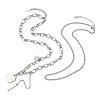 304 Stainless Steel Chain Necklaces NJEW-M078-12G-2