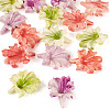15Pcs 3 Colors Synthetic Coral Dyed Carved Beads SHEL-TA0001-29-3