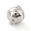 Anti-Tarnish Rhodium Plated 925 Sterling Silver Magnetic Clasps LS-STER-A001-02A-P-2