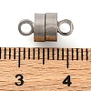 Rack Plating Brass Magnetic Clasps KK-Z070-16P-3