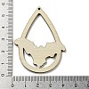 Wood Pendants WOOD-M012-02C-3