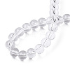 Transparent Glass Beads Strands GLAA-T032-T4mm-13-4