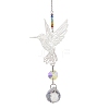 Glass Teardrop Hanging Suncatchers HJEW-JM04654-01-2