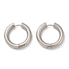 202 Stainless Steel Polishing Hoop Earrings EJEW-M106-02P-07-4