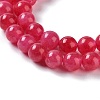 Dyed Natural Malaysia Jade Beads Strands X-G-G021-02A-08-3