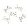 Transparent Acrylic Beads MACR-C009-08-1