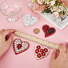 4Pcs 4 Styles Computerized Embroidery Cloth Iron on/Sew on Patches DIY-FG0006-96-3