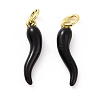 Rack Plating Brass Enamel Charms KK-C008-20G-2