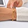 304 Stainless Steel Oval Link Chains for Women WGC2508-02-2
