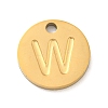 Ion Plating(IP) 304 Stainless Steel Pendants FIND-M017-02G-W-1