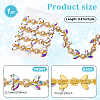1 Yard Glass Rhinestone Chains DIY-WH0061-027G-2