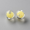 Transparent Acrylic Beads TACR-S152-15A-SS2105-2