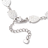 304 Stainless Steel Link Chains Bracelets BJEW-JB13023-02-4