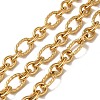 Ion Plating(IP) 304 Stainless Steel Oval Link Chains CHS-Q006-15G-1