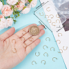 30Pcs 304 Stainless Steel Clip on Nose Ring Findings STAS-BBC0003-95G-3