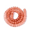 Imitation Jade Crackle Glass Beads Strands GLAA-N068-01A-A13-3