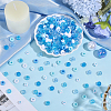 1200Pcs 10 Styles Opaque Plastic and  Opaque Acrylic Beads KY-PA0001-15B-4