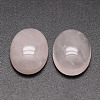 Oval Natural Rose Quartz Cabochons X-G-K020-25x18mm-07-1