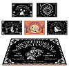 Printed Wood Pendulum Dowsing Divination Board Set DJEW-WH0324-061-4