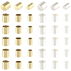 30Pcs 3 Styles 201 Stainless Steel Cord Ends STAS-YW0002-98-1