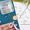40Pcs 4 Style 304 & 201 Stainless Steel Stud Earring Findings STAS-UN0038-71-4