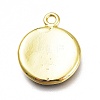Brass Enamel Pendants KK-H103-02X-G-2