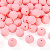 50Pcs Food Grade Eco-Friendly Silicone Beads SIL-TA0002-89E-2
