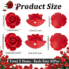80pcs 2 styles Cinnabar Beads FIND-SC0014-39-2