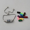 Stainless Steel Slider Bracelets BJEW-WH0041-23D-1