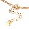 Brass Curb Chains Multi-strand Bracelets X-SJEW-JS01134-4