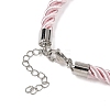 5MM Nylon Twisted Cord Necklace Making FIND-G096-01P-34-2