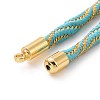 Nylon Cord Silder Bracelets MAK-C003-03G-08-3
