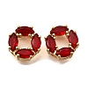 Brass Micro Pave Cubic Zirconia Beads KK-F913-02G-2