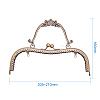   Iron Purse Frame Handle for Bag Sewing Craft Tailor Sewer FIND-PH0015-11-2