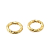 Brass Soldered Closed Rings KK-B147-05A-G-2
