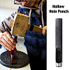 3Pcs 3 Styles High Carbon Steel Hole Punches TOOL-DC0001-04-6