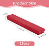 15Pcs Rhombus Textured Cardboard Jewelry Necklace Boxes CBOX-DC0001-01B-2