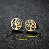 201 Stainless Steel Stud Earrings FS-WGB18B1-25-1