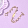 Brass Cable Chains Bracelets BJEW-JB12781-2