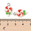Christmas Theme Opaque Resin Pendants RESI-S08-02L-3