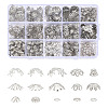 756Pcs 12 Styles Iron Bead Caps IFIN-ME0001-05-1