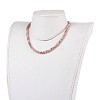 Glass Beaded Necklaces NJEW-JN02271-3